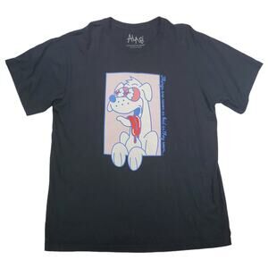 A-Lab | Stressed Out Dog T-shirt | Size Large
